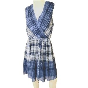 Julia Jordan Plaid Fit and Flare Dress Size 14